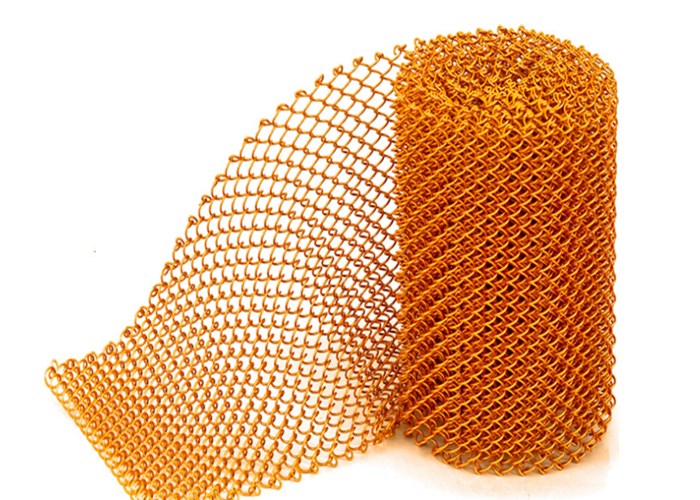 <strong>Anodic Oxidation Finished Aluminum Coil Mesh</strong>